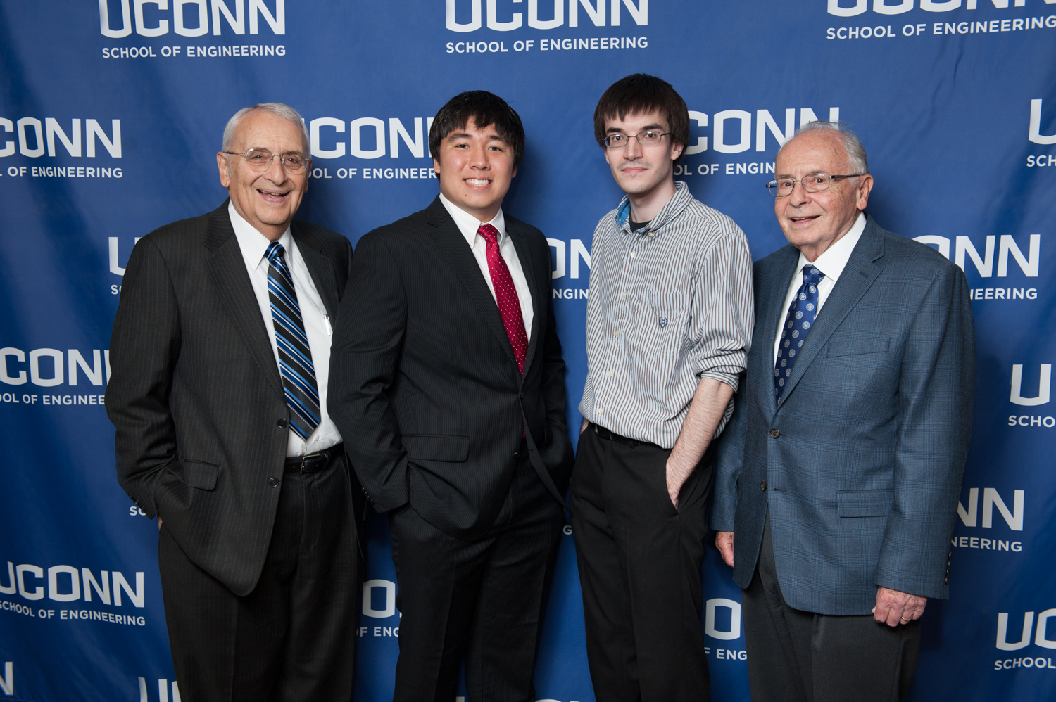 ndergraduate scholarship recipients at a ceremony