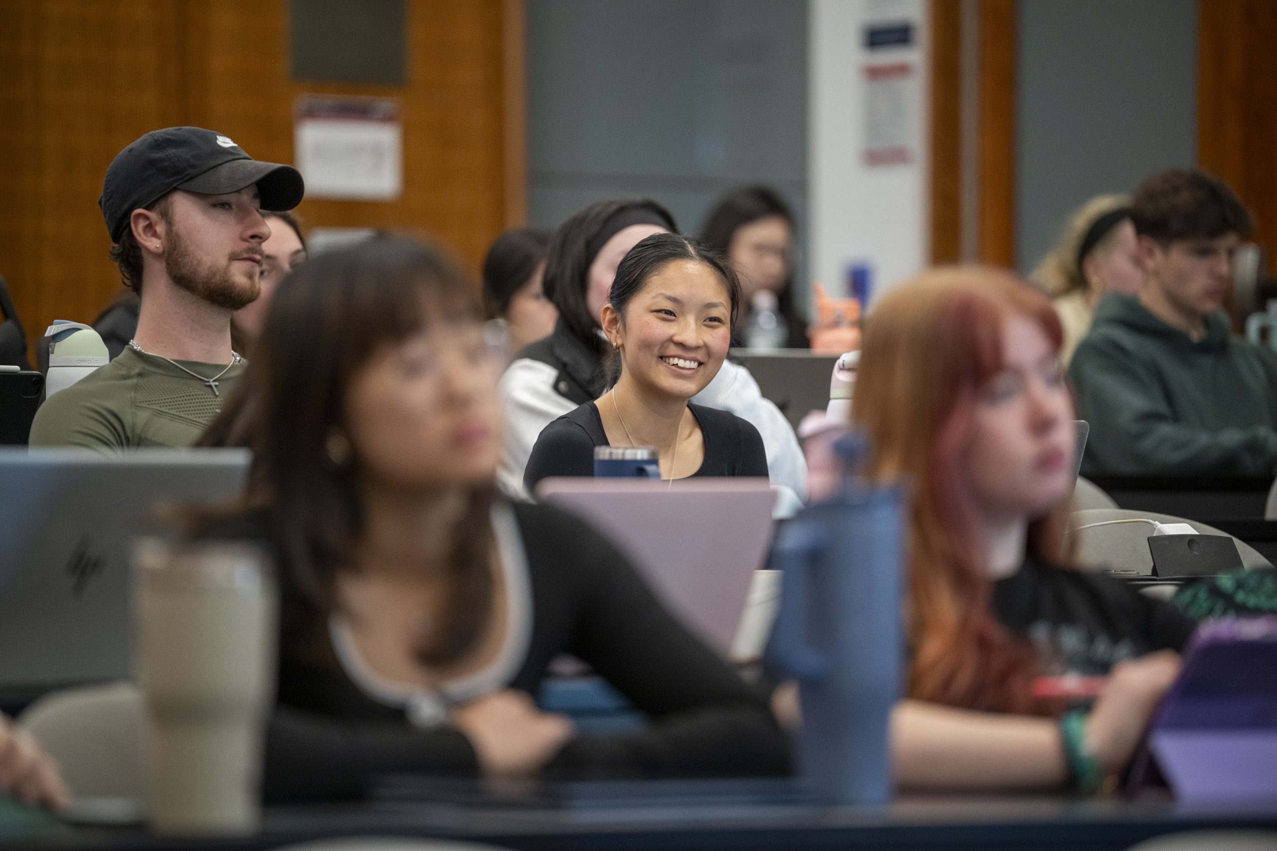 students in class